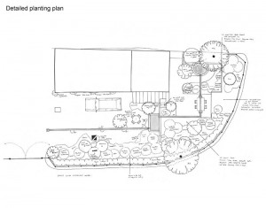 Chris Hayes Garden Design - example planting plan